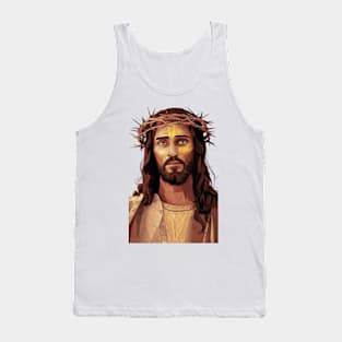 Jesus full color Tank Top